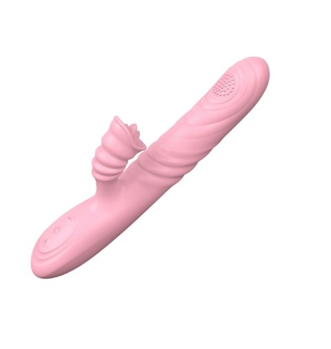 Wibrator-Angelia, USB 3 functions of thrusting / 20 vibrations Flesh