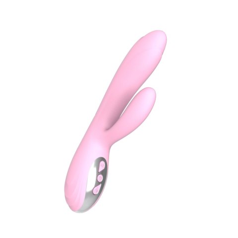 Wibrator-Joker Heating Double Vibrating Massage Stick -Pink