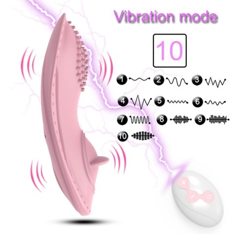 Wibrator-Strap on Vibrator 02 -Pink