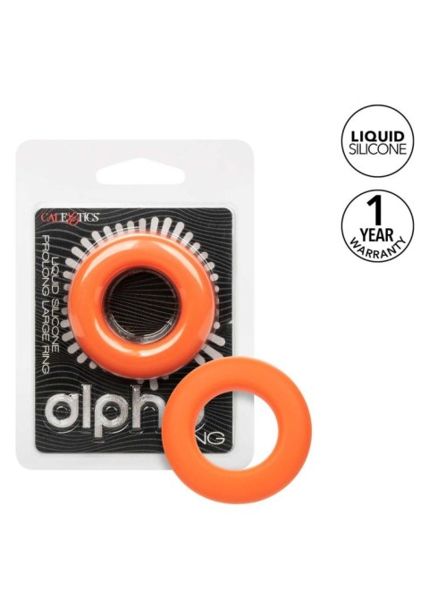 Alpha Prolong Large Ring Orange