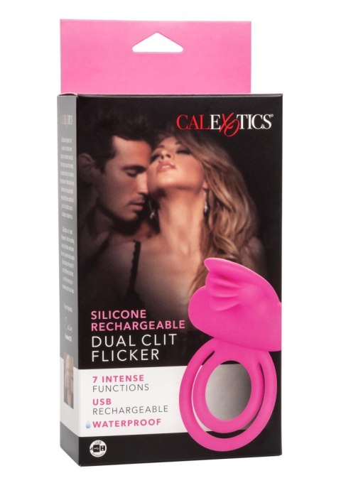 Dual Clit Flicker Enhancer Pink