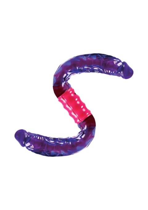 Dual Vibrating Flexi-Dong Purple