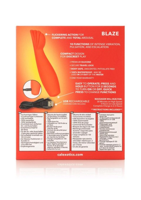 Red Hot Blaze Red