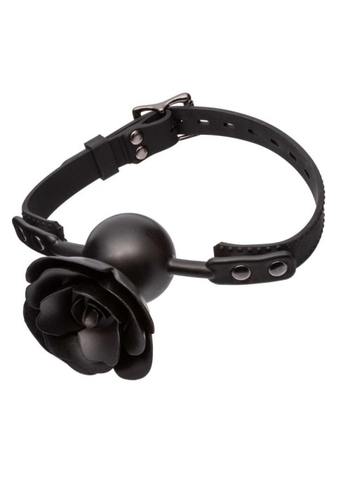 Removable Rose Gag Black