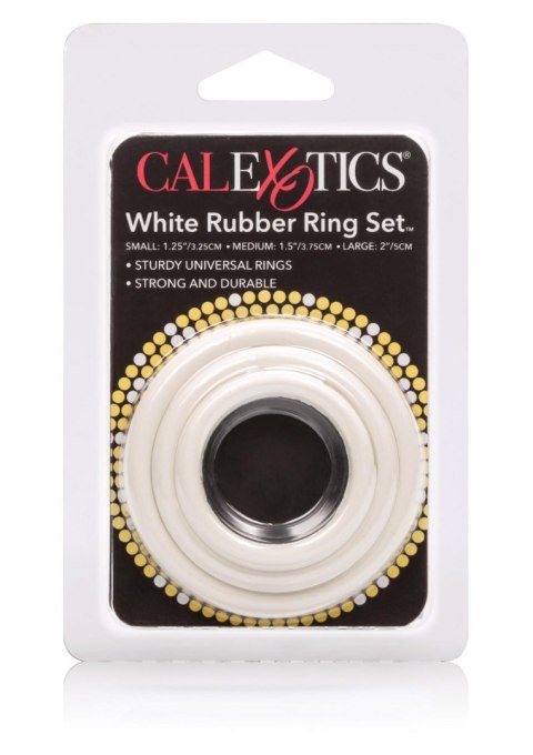 Rubber Ring - 3 Piece Set White