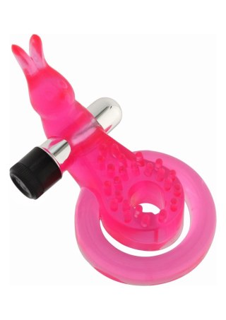 Cock & Ball Ring Rabbit Pink