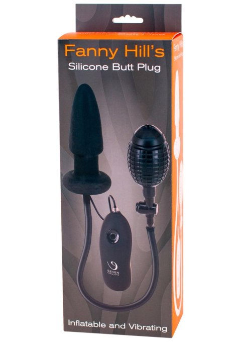 Fanny Hill Inflatable Buttplug Black