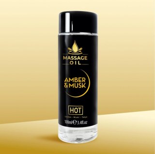 HOT Massage Oil amber & musk 100 ml