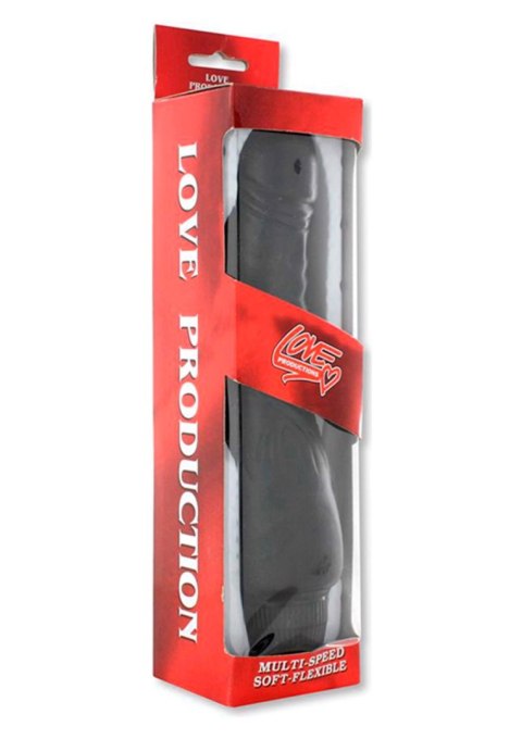 Pleasures Vibrator 22 cm Black