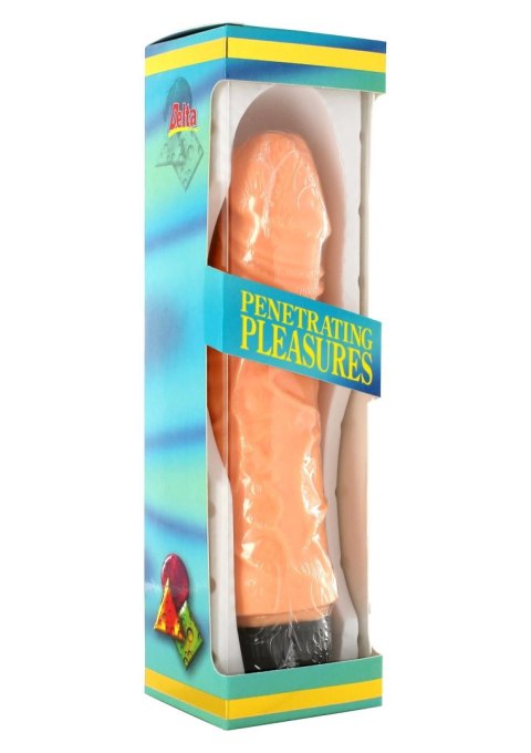 Vinyl P-Shape Vibrator No.6 Light skin tone