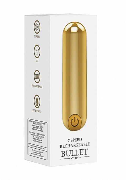 10 Speed Rechargeable Bullet - Gold