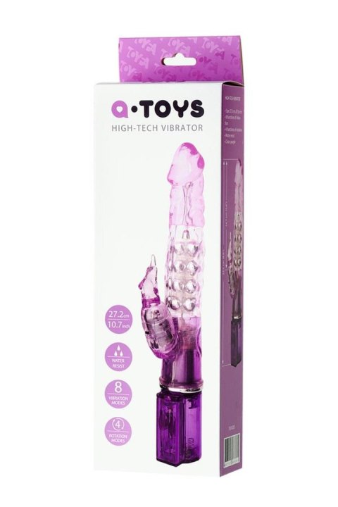 A-TOYS, Vibrator, 14 cm, 8 modes, TPE, ABS-plastic