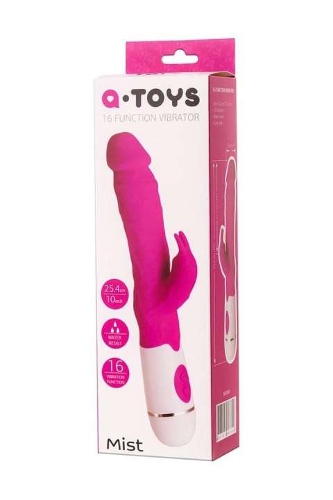 A-TOYS, Vibrator Mist, Silicone, Pink, 25.4 cm