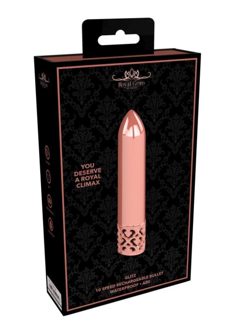 Glitz - Rechargeable ABS Bullet - Rose Gold