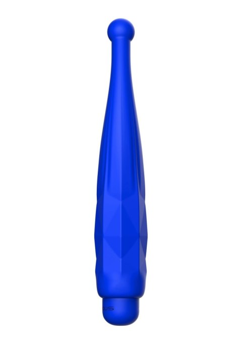 Lyra - ABS Bullet With Sleeve - 10-Speeds - Royal Blue