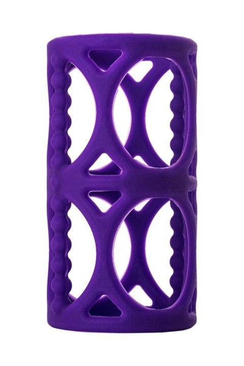 A-TOYS, Penis Sleeve, Silicone, Purple, 7.5 cm