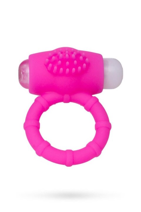 A-TOYS, Penis VibroRing, Silicone, Pink, O2.5 cm