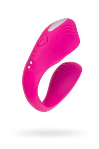 A-TOYS Vibrator for couples Cobrum, silicone, pink, 9.6 cm