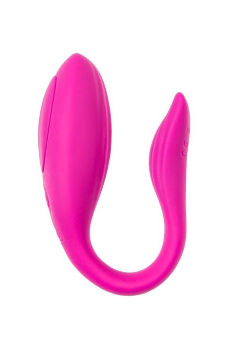 A-TOYS Vibrator for couples Dolphy, silicone, pink, 9.6 cm