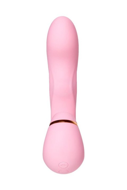 JOS Multifunctional clitoral stimulator JUNA, pink, 15 cm