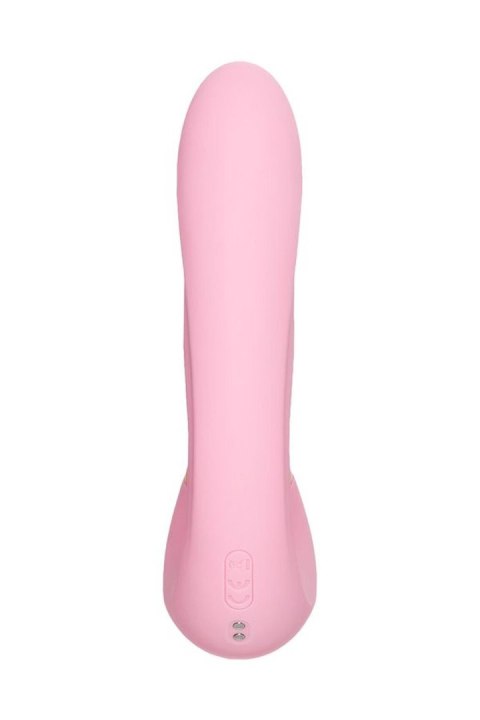 JOS Multifunctional clitoral stimulator JUNA, pink, 15 cm