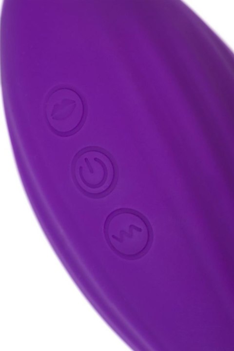 JOS Vacuum clitoris stimulator Ginny, silicone, purple, 31 cm