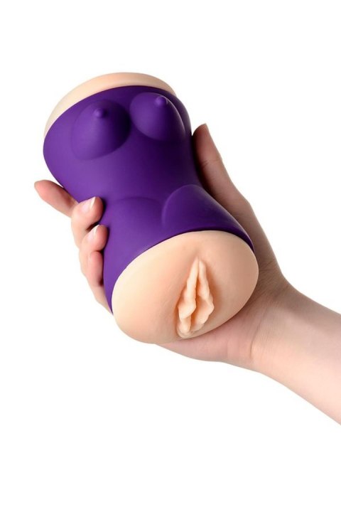 JOS YARA, Masturbator double-sided, TPR, fleshy, 17.5 cm