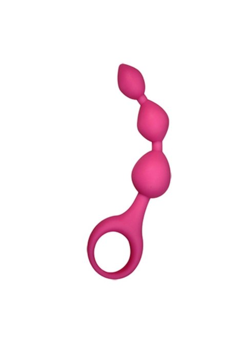 Plug/kulki-Artykuł wspomagania - Dildo Silic. Triball. Amuse-G. Pink