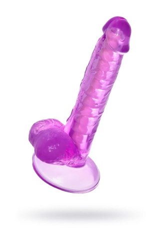 Realistic dildo A-Toys by TOYFA Celiam, TPE, purple, 20.5 cm