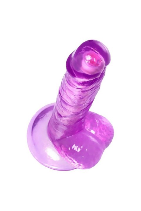 Realistic dildo A-Toys by TOYFA Celiam, TPE, purple, 20.5 cm