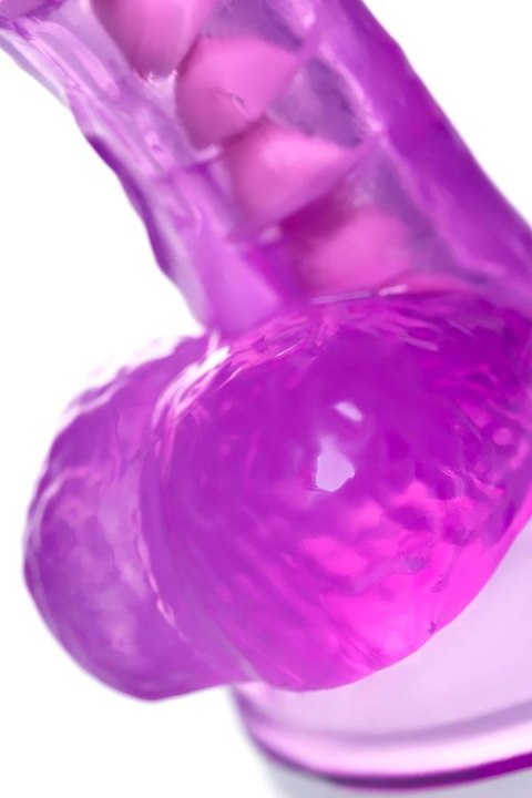 Realistic dildo A-Toys by TOYFA Celiam, TPE, purple, 20.5 cm