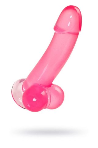 Realistic dildo A-Toys by TOYFA Fush, TPE, pink, 18 cm