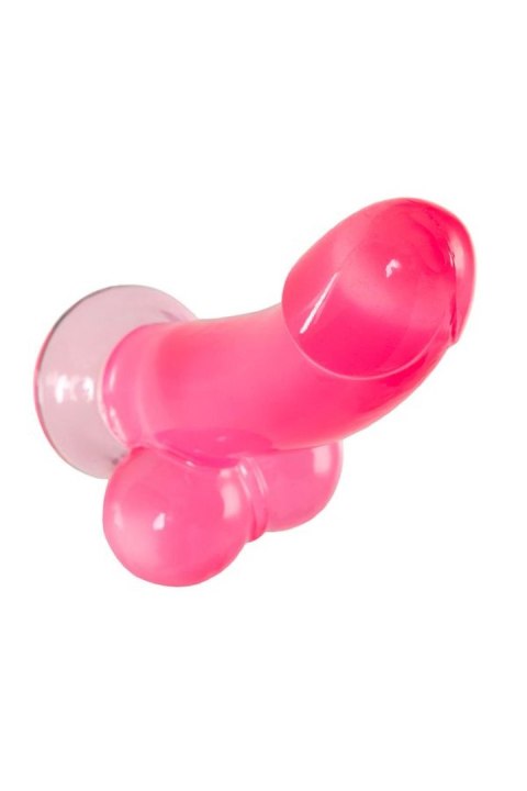 Realistic dildo A-Toys by TOYFA Fush, TPE, pink, 18 cm