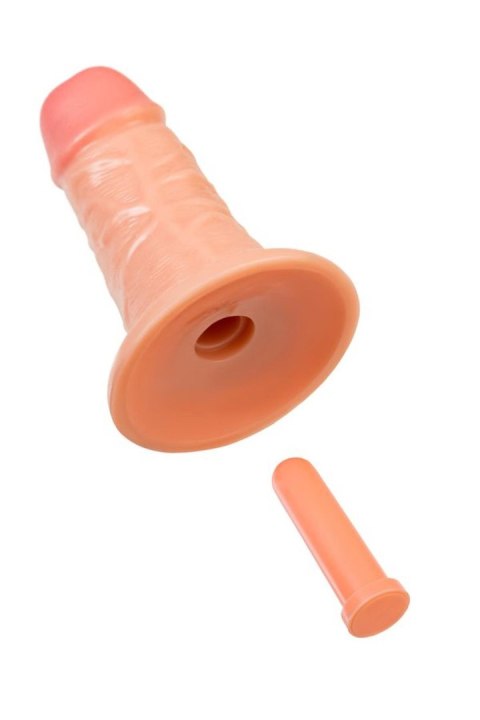 Realistic dildo Caliber 16/6 , PVC, flesh, length 16cm, diameter 6cm