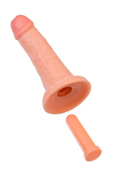 Realistic dildo Caliber 18/4 , PVC, flesh, length 18cm, diameter 4cm