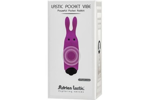 Stymulator-Lastic pocket vibe Rabbit Purple