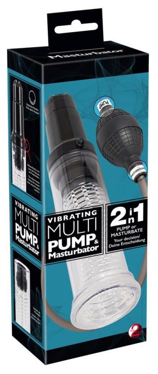 Vibrating Multi Pump & Masturb