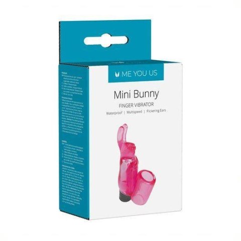 Wibrator- Me You Us Mini Bunny Finger Vibrator Pink