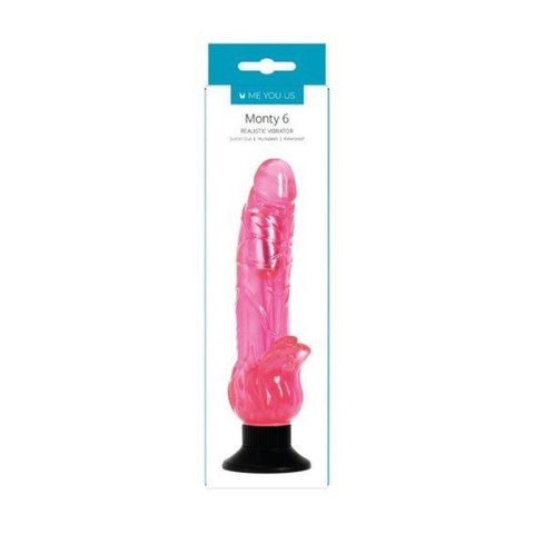 Wibrator- Me You Us Mounty 6 Realistic Vibrator Pink