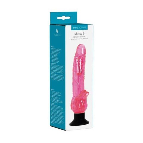 Wibrator- Me You Us Mounty 6 Realistic Vibrator Pink