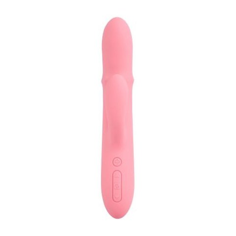 SVAKOM - Mora Neo Interactive Thrusting Vibrator - Peach