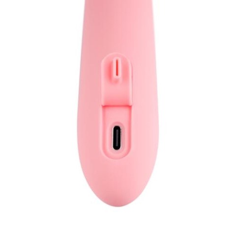 SVAKOM - Mora Neo Interactive Thrusting Vibrator - Peach