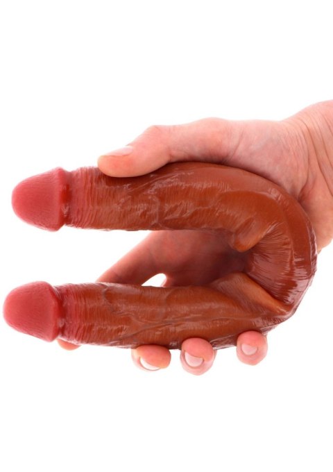 Silicone Foreskin D-Dong 35 cm Caramel skin tone