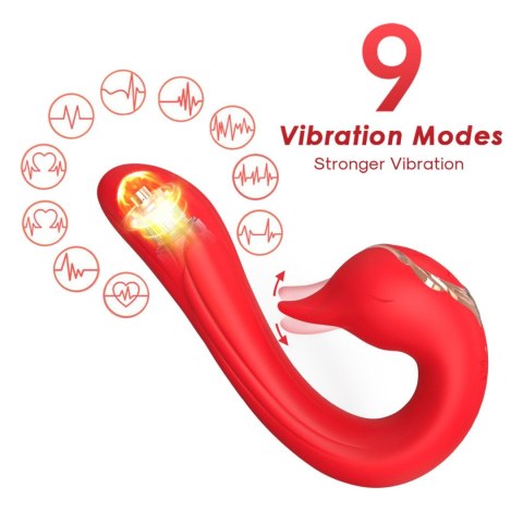 Swan Red, 9 vibration functions