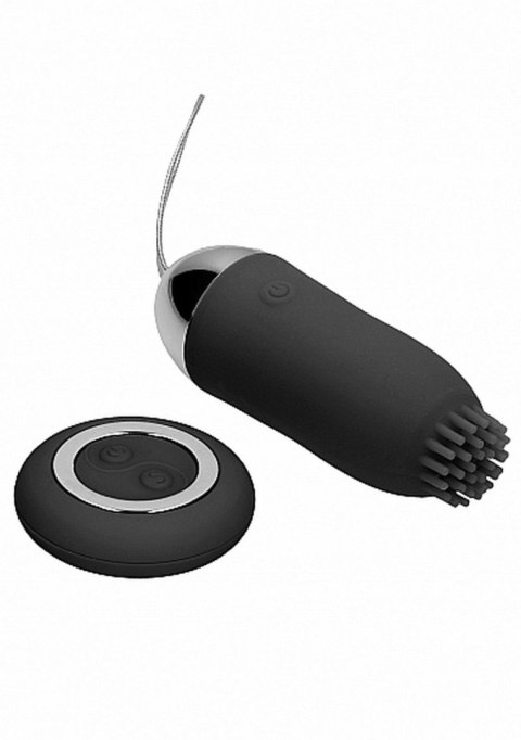 Jayden - Dual Rechargeable Vibrating Remote Toy - Black