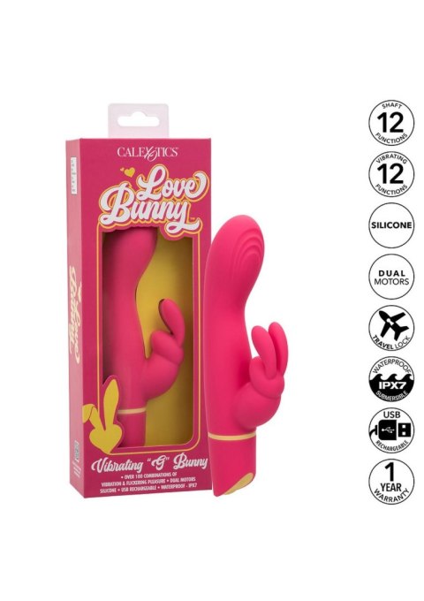 Love Bunny Vibrating G Bunny Pink