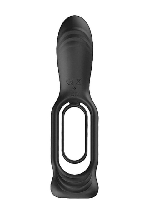 N0. 88 - Vibrating Rechargeable Cock Ring - Black