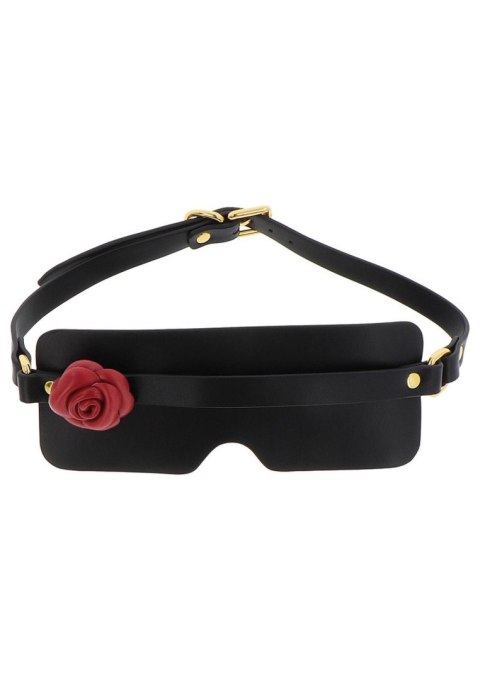 Wild Roses Blindfold Black