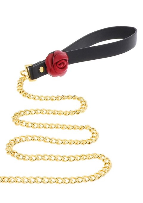 Wild Roses Collar & Leash Black