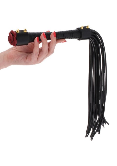 Wild Roses Whip Black